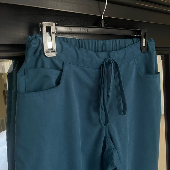 Grey’s Anatomy Turquoise Scrub Pants Size Small - Picture 2 of 6